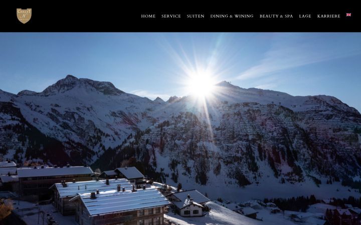 Screenshot of chalet-n.com