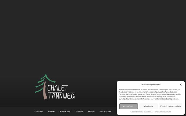 Snímek obrazovky chalet-tannweg.eu