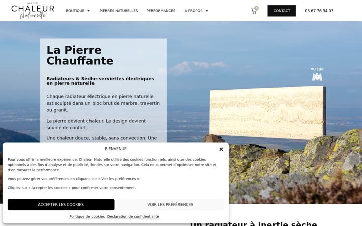 Posnetek zaslona chaleur-naturelle.fr