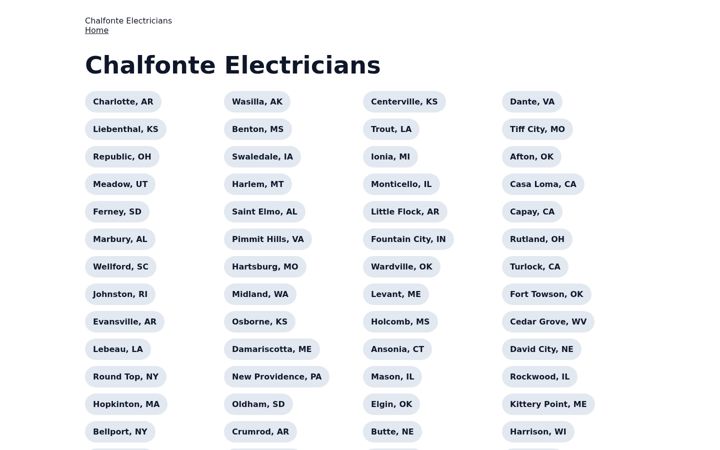 Screenshot of chalfontelectricians.com