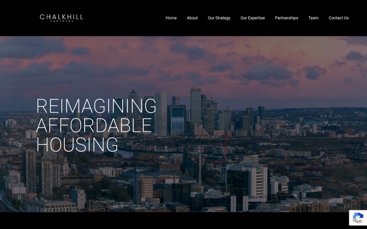 Screenshot of chalkhillpartners.com