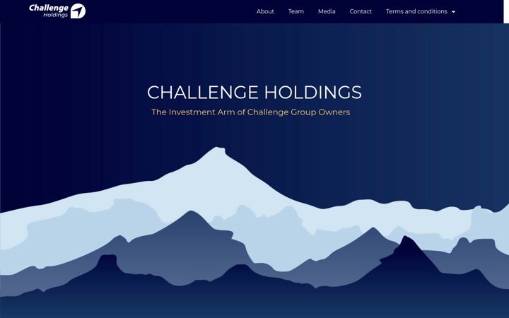 Screenshot of challenge-holdings.com