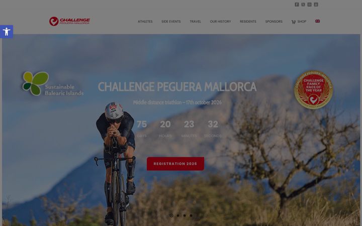Screenshot of challenge-mallorca.com