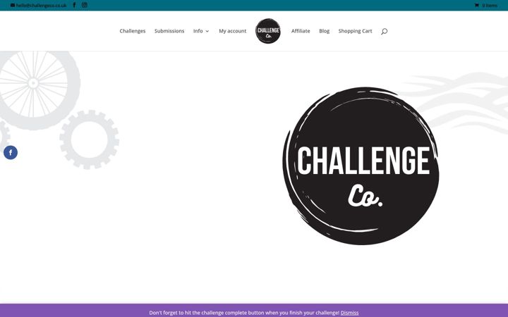 Screenshot von challengeco.co.uk