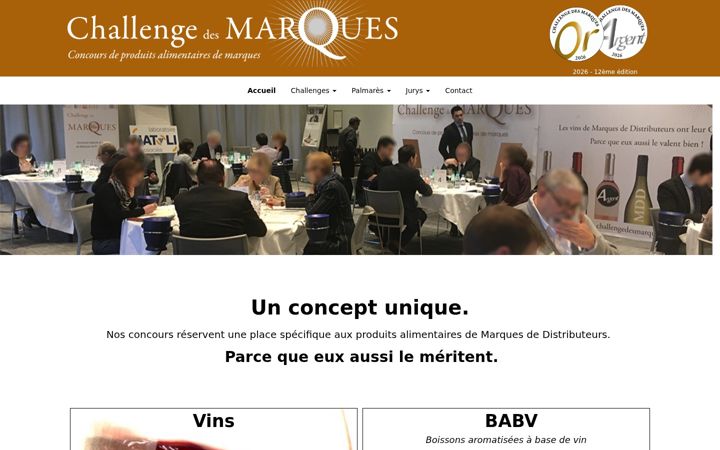 Screenshot of challengedesmarques.com