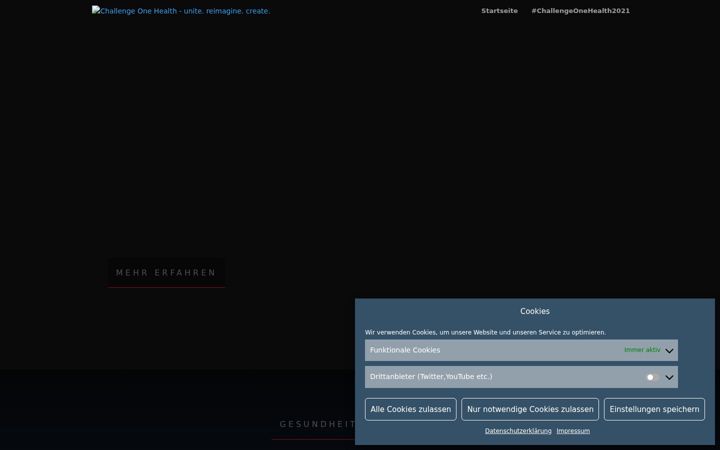 Screenshot of challengeonehealth.com