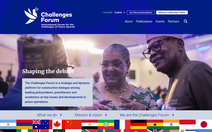 Képernyőkép: challengesforum.org