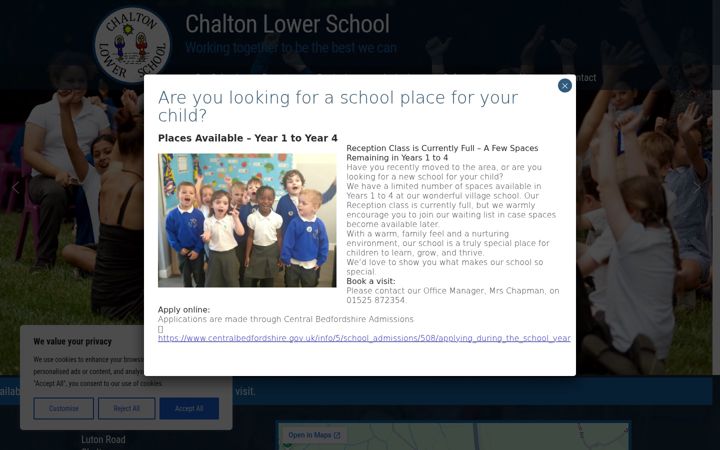 Screenshot von chaltonlower.co.uk