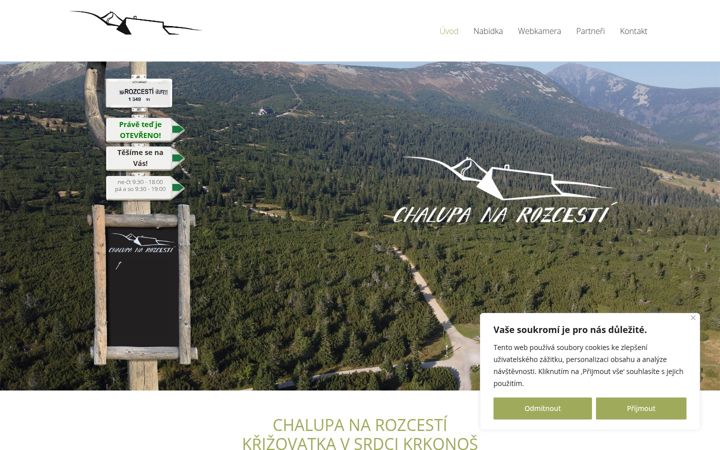 Screenshot του chalupanarozcesti.cz