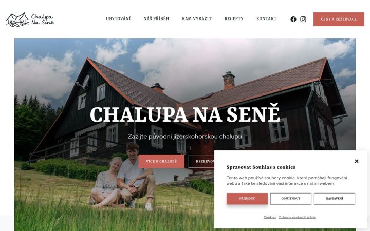 Screenshot του chalupanasene.cz