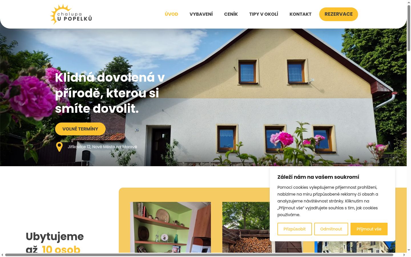 Screenshot van de toestemmingsbanner zoals getoond vóór enige interactie