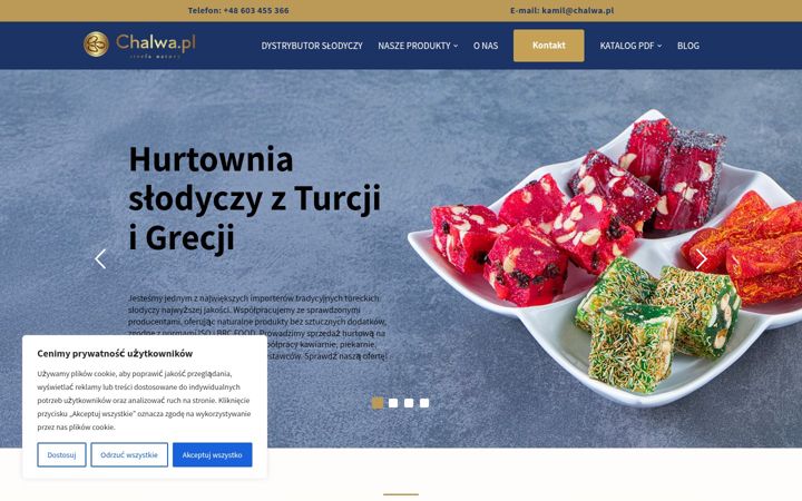 Ekrano kopija chalwa.pl