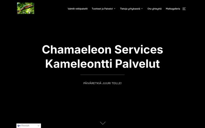 Screenshot of chamaeleonservices.com