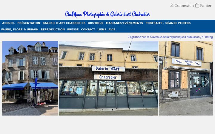 Screenshot of chamaux.com
