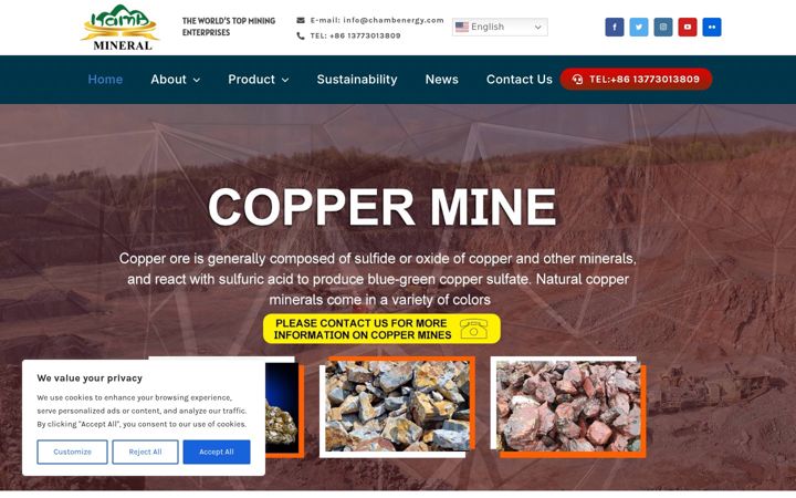 Screenshot of chambenergy.com