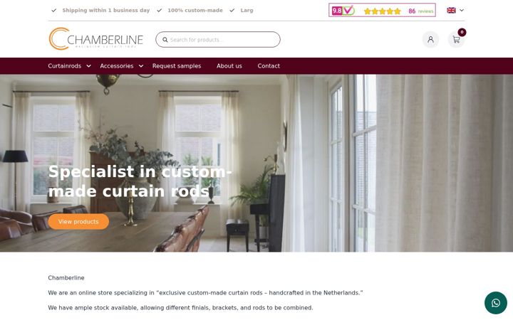 Ekrano kopija chamberline.eu