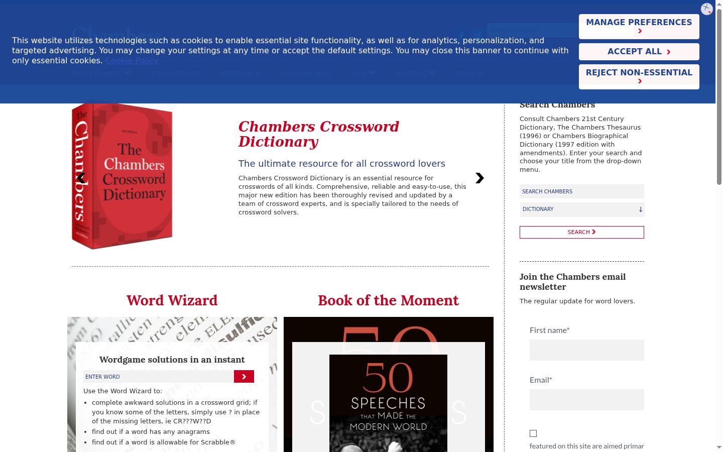 Screenshot tal-banner tal-kunsens muri qabel kwalunkwe interazzjoni
