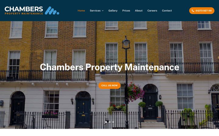 Screenshot von chamberspropertymaintenance.co.uk