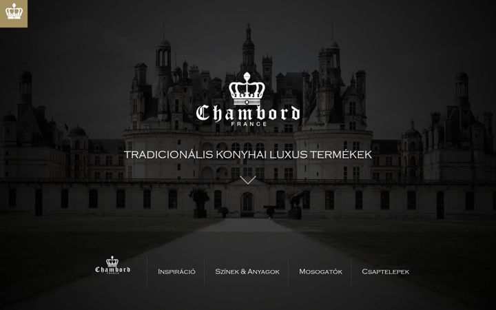 Screenshot ta' chambord.hu