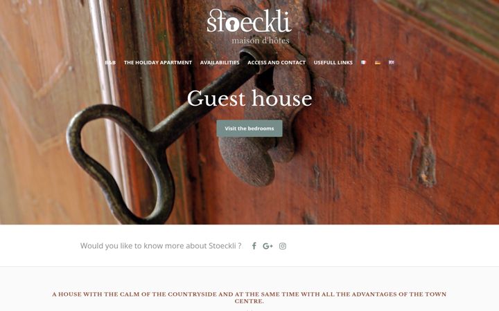 Skjermbilde av chambres-hotes-stoeckli.fr