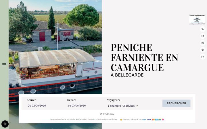 Screenshot of chambresdhotespeniche.com