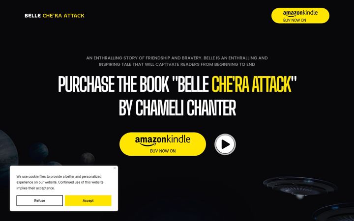 Screenshot of chamelichanter.com