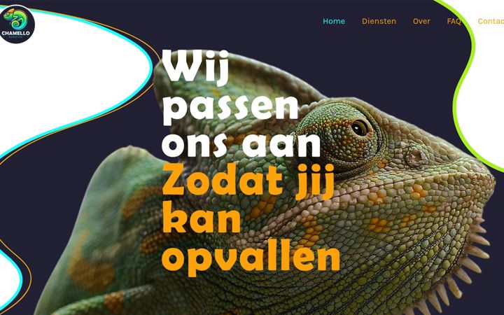 Ekraanipilt saidist chamello.nl