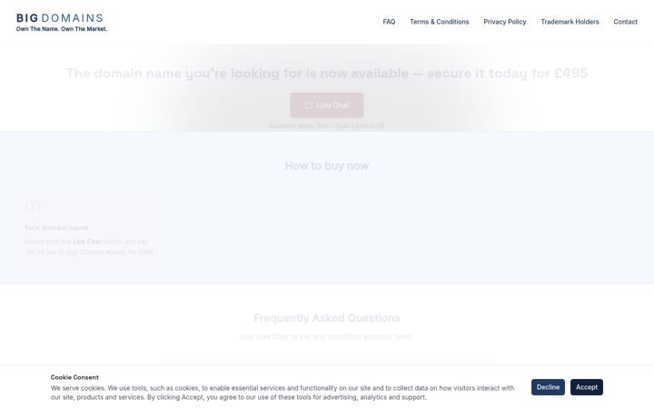 Screenshot von chamilton.co.uk