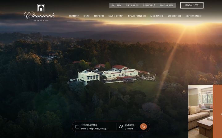 Screenshot of chaminade.com