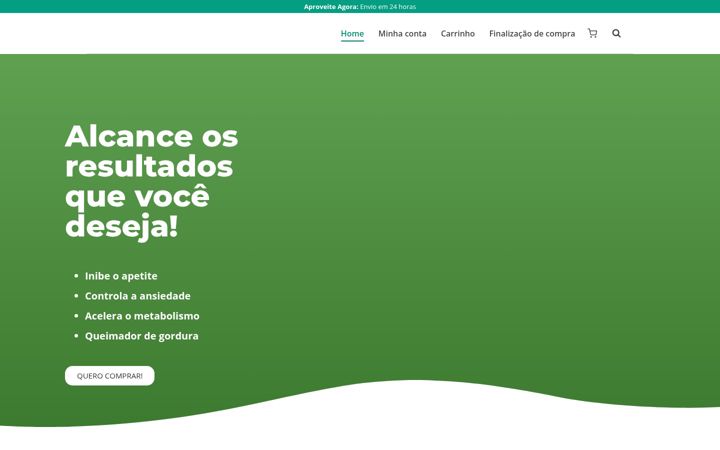 Captura de ecrã de chamomille.com.br