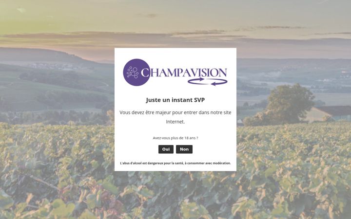 Screenshot of champa-vision.com