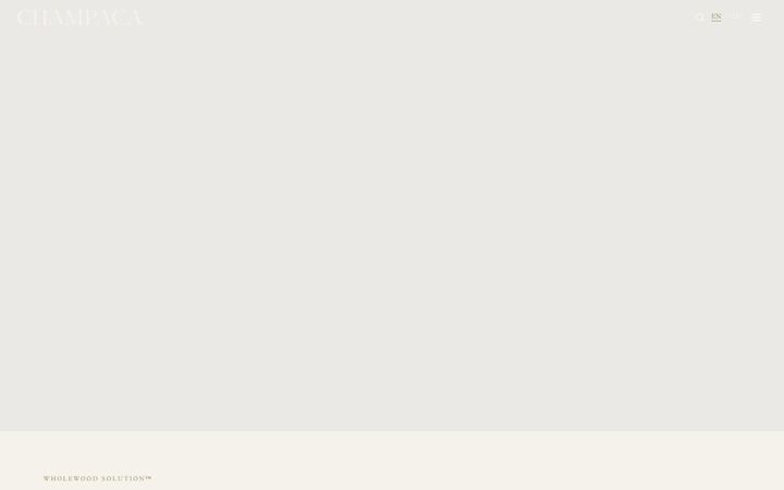 Screenshot of champaca.com