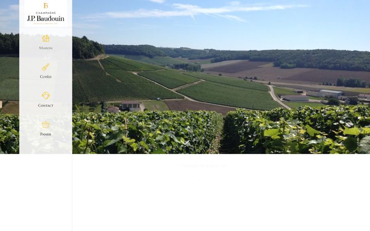 Skjermbilde av champagne-baudouin-jp.fr