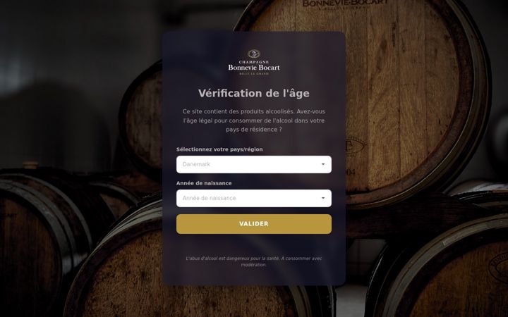Screenshot of champagne-bonnevie-bocart.com