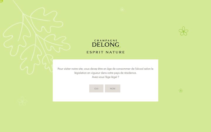 Screenshot of champagne-delong-marlene.com