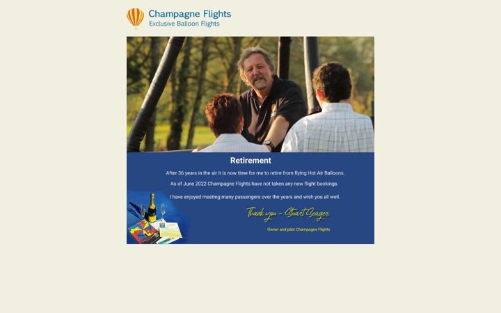 Screenshot von champagne-flights.co.uk