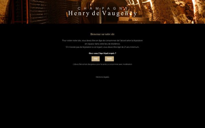 Skjermbilde av champagne-henry-devaugency.fr