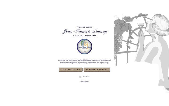 Skjermbilde av champagne-jean-francois-launay.fr