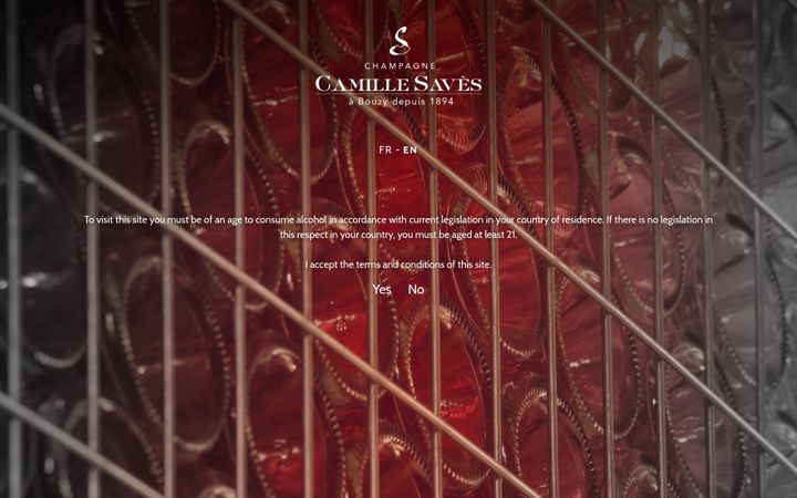 Screenshot of champagne-saves.com