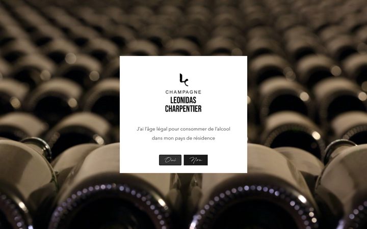 Skjámynd af champagnecharpentier.fr