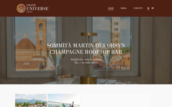 Screenshot of champagnerialucca.com