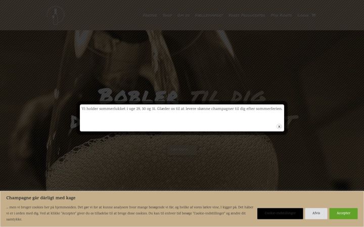 Screenshot of champagneware.com