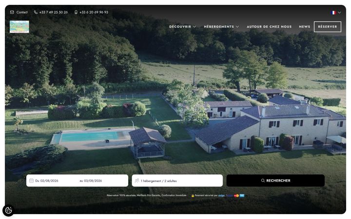 Screenshot of champdelhoste.com