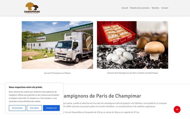 Skjámynd af champimar.fr
