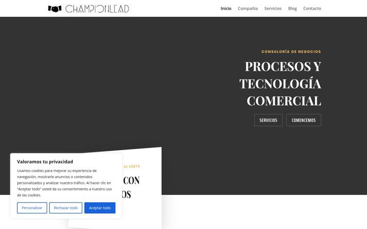 Screenshot of championlead.com