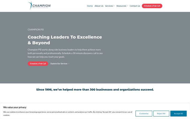 Screenshot of championpsi.com