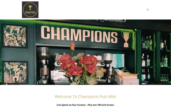 Screenshot of championsalbir.com