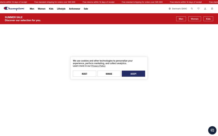 Screenshot of championstore.com