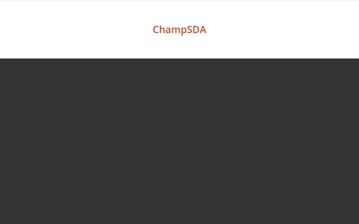 Screenshot of champsda.com