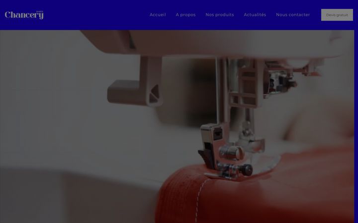 Screenshot of chancerystore.com
